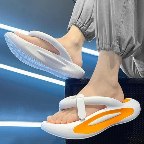 Casual Cushioning Thick-soled Trendy Couple Flip-flops