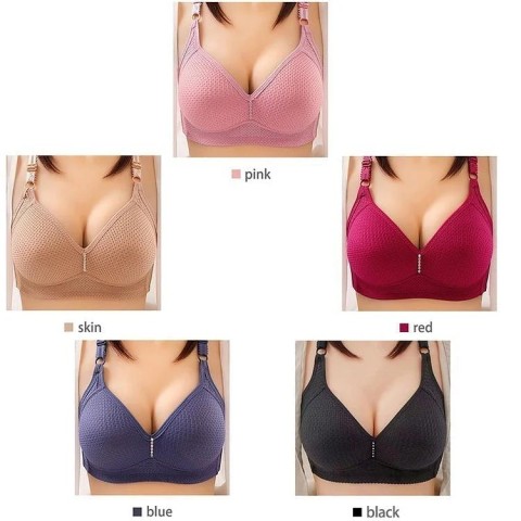 Plus size comfortable wireless bra