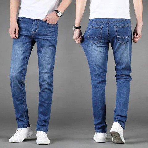 【2 pieces free shipping】Stretch Straight-leg Jeans