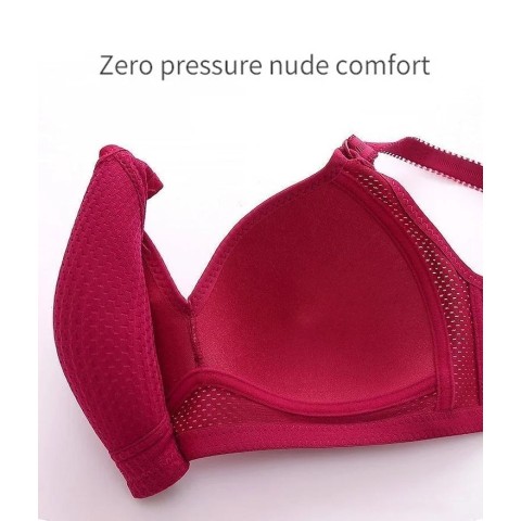 Plus size comfortable wireless bra