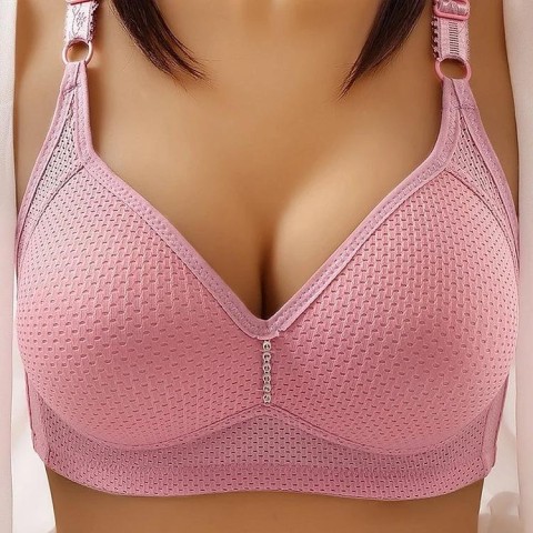 Plus size comfortable wireless bra