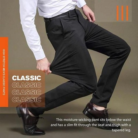 （Father's Day Deals）High Stretch Men\'s Classic Pants