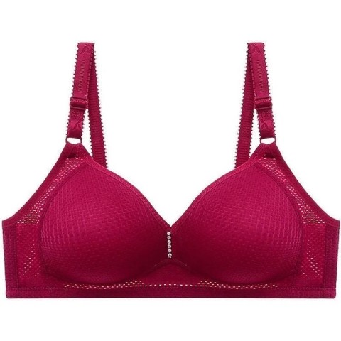 Plus size comfortable wireless bra