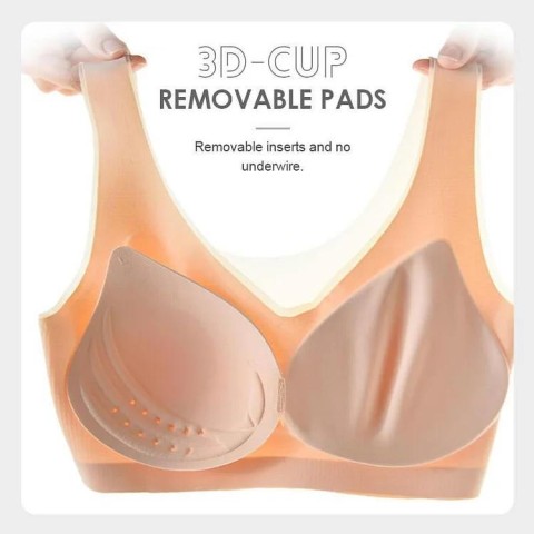 Ultra-thin Ice Silk Seamless Bra